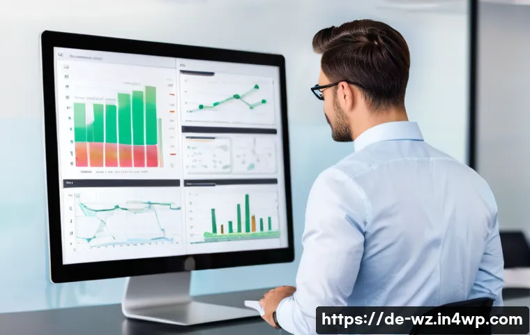 MVP에서 A B 테스트 활용하기 - **Prompt: The Data-Driven Mindset Shift**
"A professional, diverse product manager, in their ear...