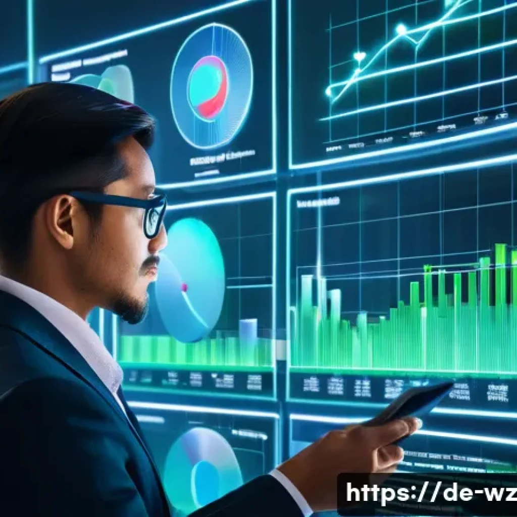 MVP 론칭 후 마케팅 자동화 전략 - **Prompt:** "A visually engaging representation of customer segmentation and data analysis. In the f...